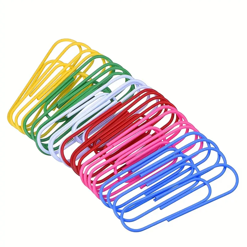 Color Pack Paper Clips, Multi-size Paper Clips In Bulk, Office