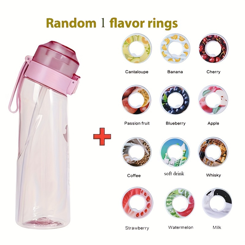 Sports Water Bottle With 1 Random Flavor Pod Perfect For - Temu