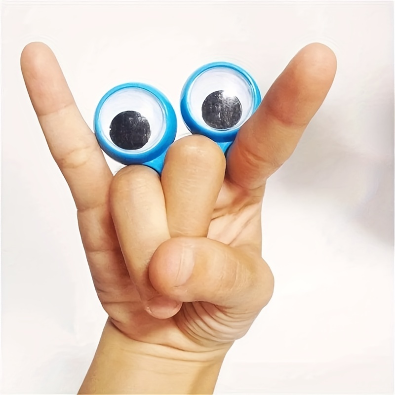 10pcs Finger Eyes Nouveauté Jouets créatifs Activité des doigts Yeux  Poupées créatives