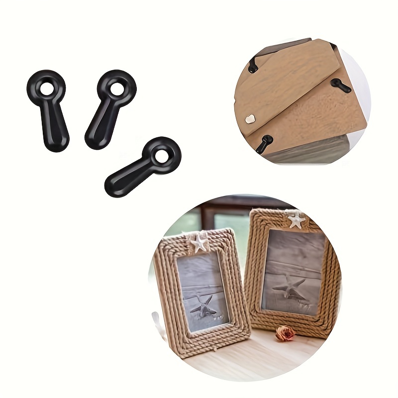 Picture Frame Turn Button Fasteners Set, Picture Frame Backing Clips Photo  Frame Hardware Clips With 100 Screws For Hanging Pictures, Photos, Drawing  By(black) - Temu United Arab Emirates