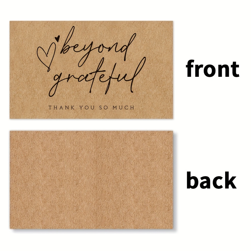 Dropship 30-Pack Thank You Cards With Social Media Accounts Blank, 3.5''x  2.1'' Greeting Blank Cards, Thank You For Supporting My Small Business Cards  to Sell Online at a Lower Price