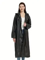 raincoats for adults reusable eva rain ponchos lightweight rain coat waterproof rain gear for women womens activewear details 3