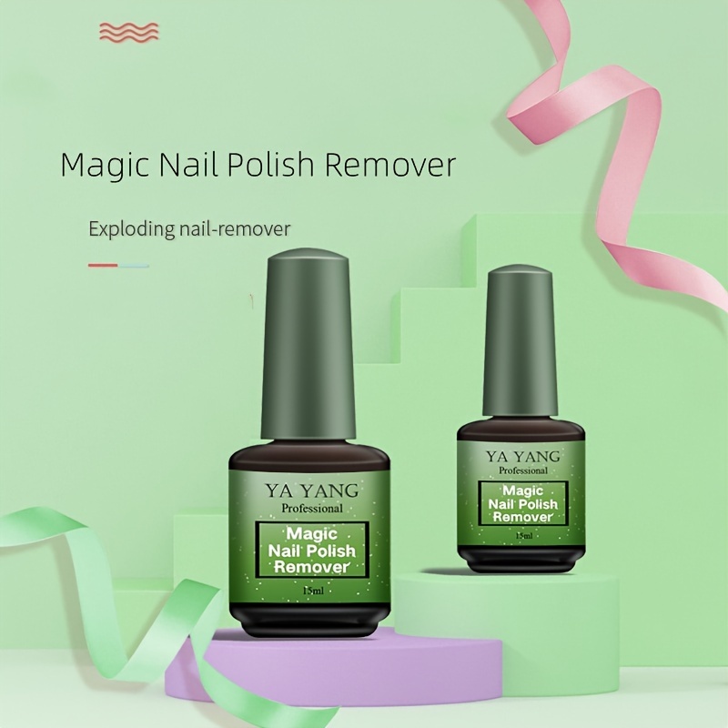 Magic Soak off Quick Professional Nail Polish Remover - Temu
