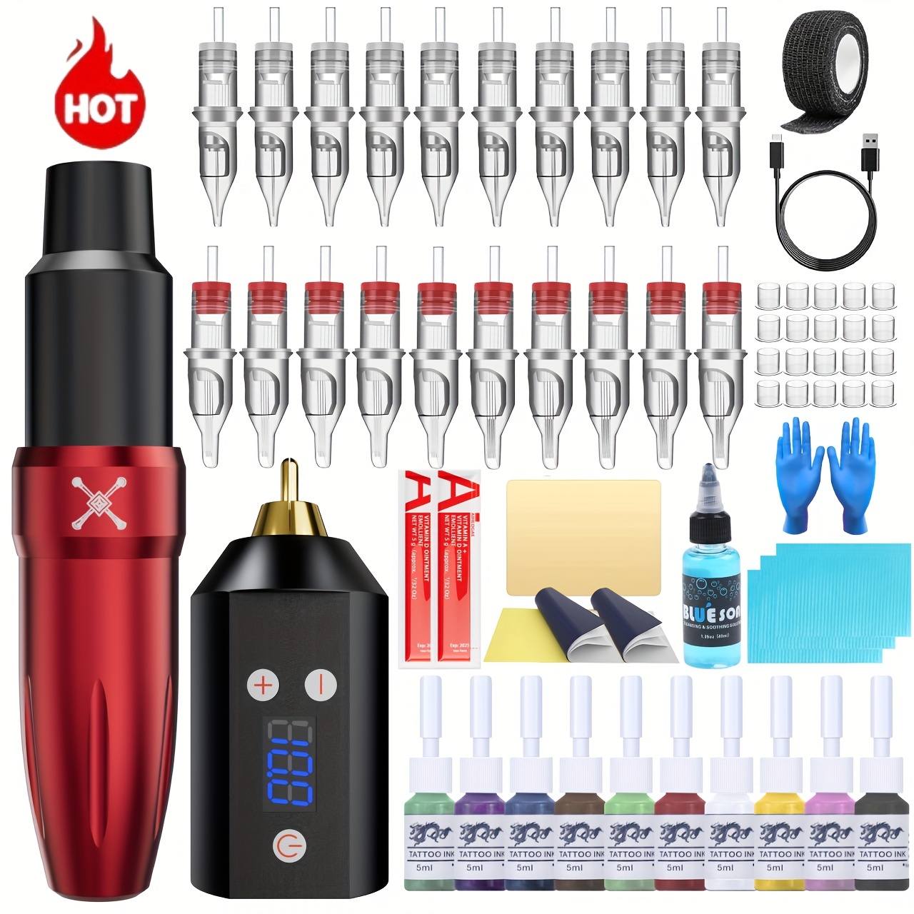 Buy BID Permanent Makeup Machine kit Microblading Tattoo Machines with  Swiss Motor Rotary Pen Mini Power Supply Cartridge needles for Eyebrow  Eyeliner Lip MTS Online at Best Prices in India  JioMart