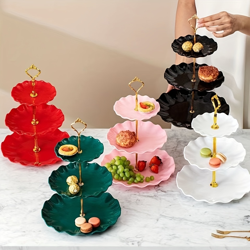 AYHa Simple Dessert Table, Home Decor Cake Rack Restaurant Cheese Sandwich  Tasting Tray Glass Dustproof Preservation Dome Cake Stands,25.3 * 25.3 *  24CM : Amazon.co.uk: Home & Kitchen