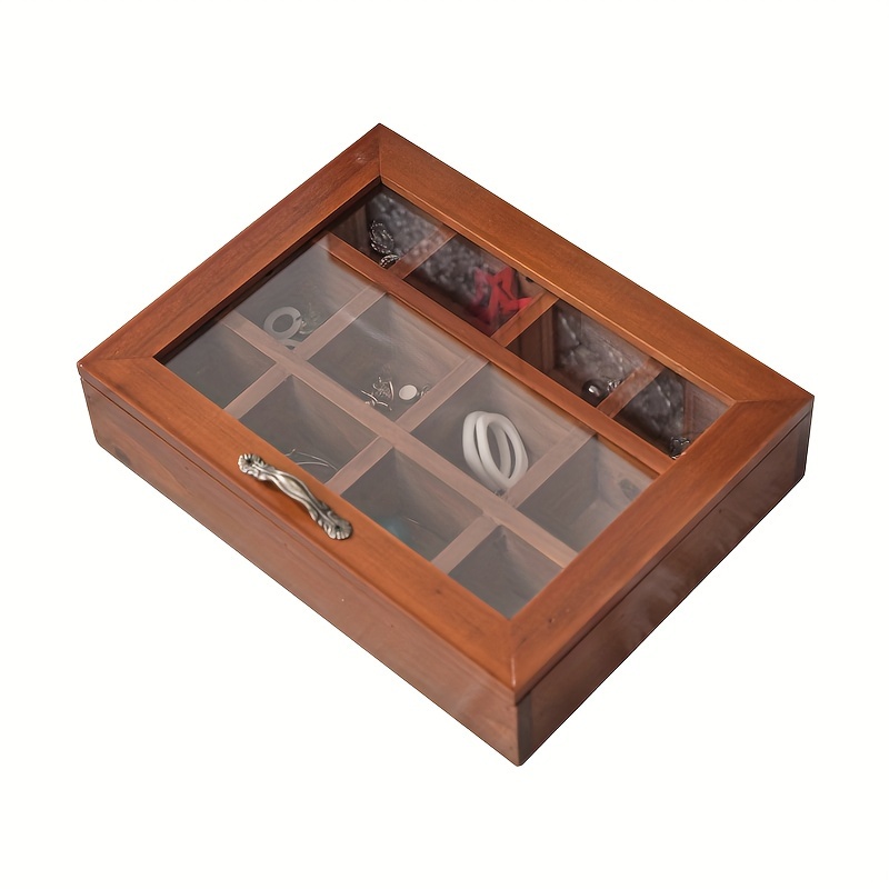 Christmas Gift] Solid Wood Jewelry Box