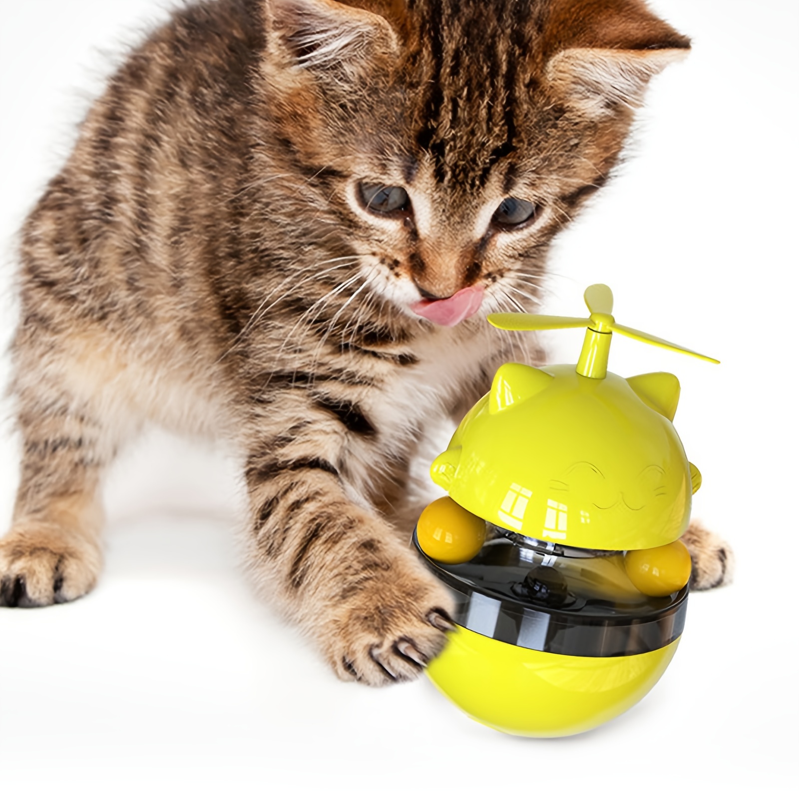 PETGEEK - Foodie Ball - Interactive Cat & Dog Toy Treat Dispenser Puzzle Toy  - Katzenworld Shop