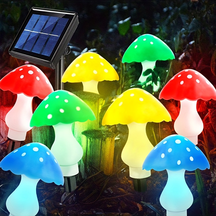 Solar fairy deals in mushroom stake