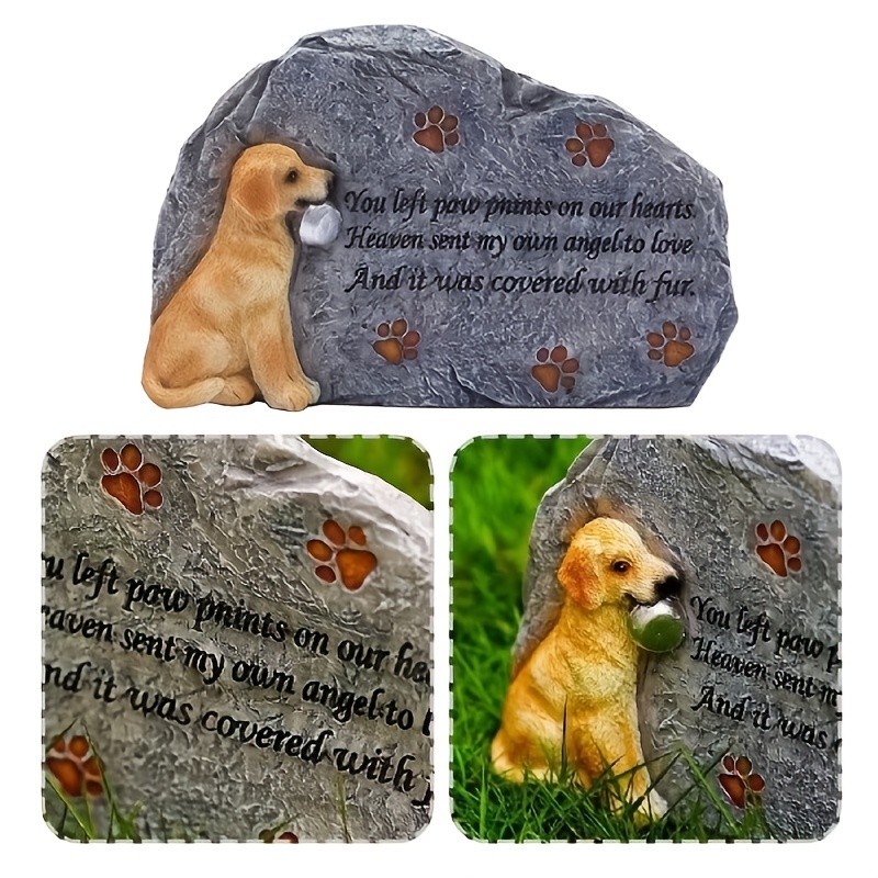 Dog Pet Memorial Gifts Dog Candle Holder Statue Pet Loss Gifts