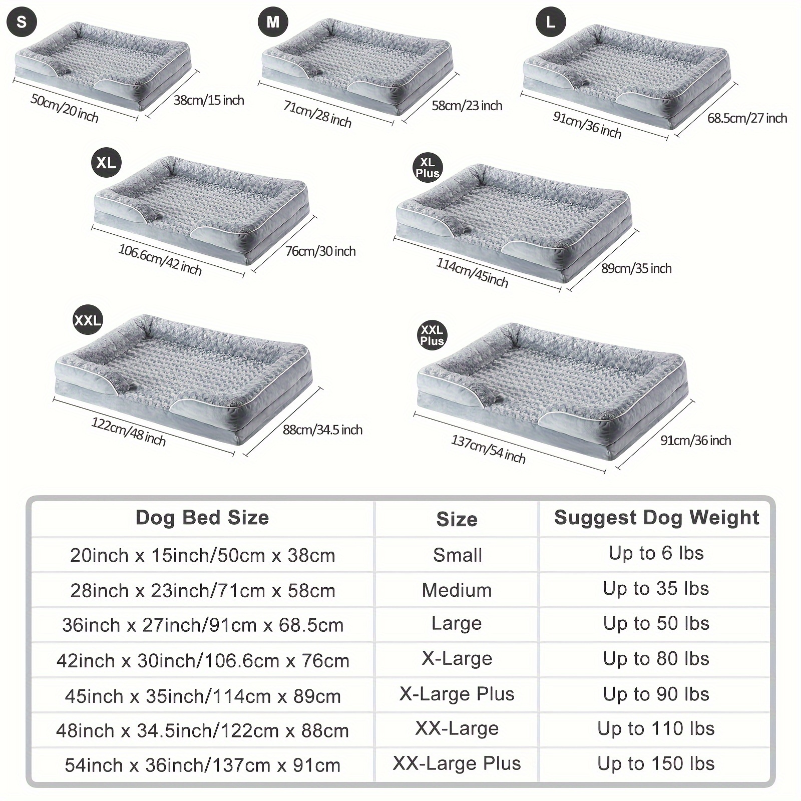 54 inch outlet dog bed