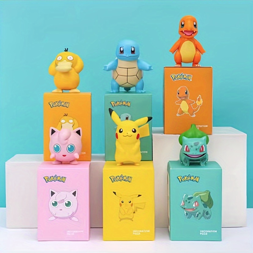 Pokemon Mini Action Figure Set  Action Figures Mini Pikachu - New