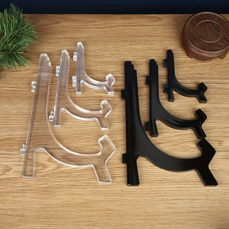 Black Display Stand Bracket Holder Photo Frame Bracket Plate Temu United