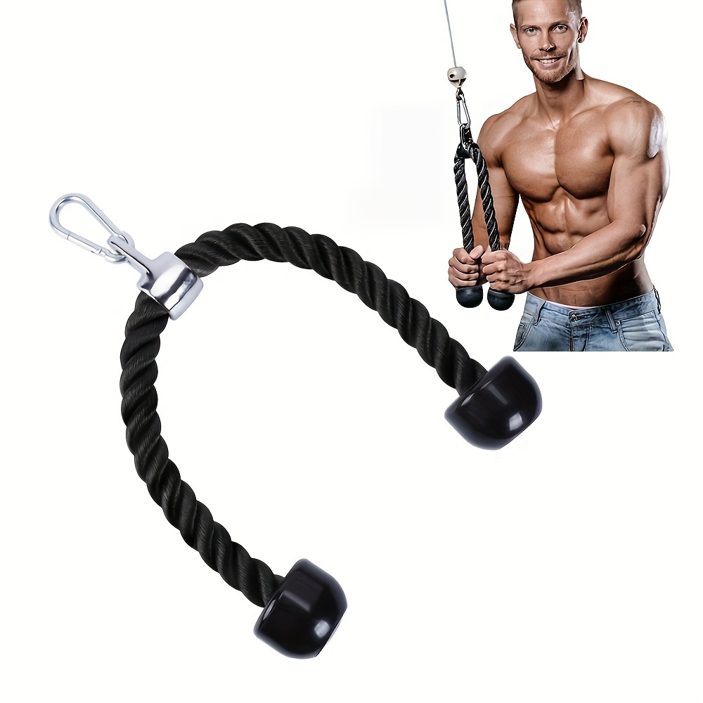Agarre Cuerda Tríceps Simple Fitness Tech