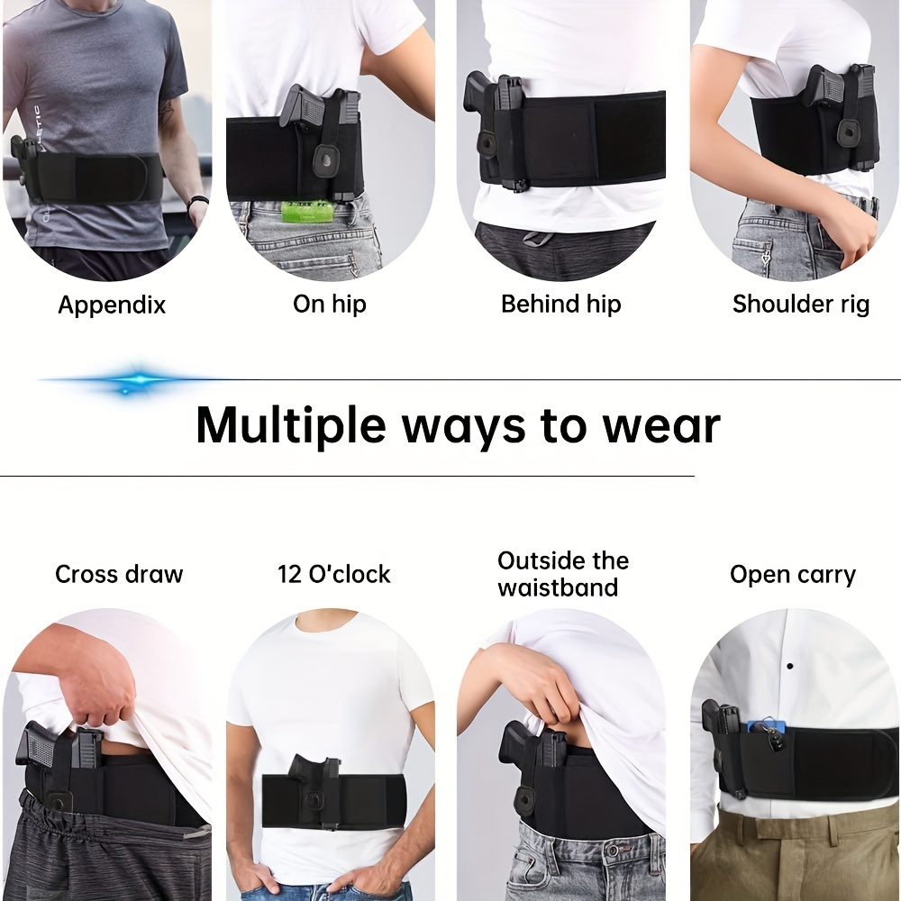 Ultimate Belly Band Holster Smith Wesson Taurus Ruger - Temu