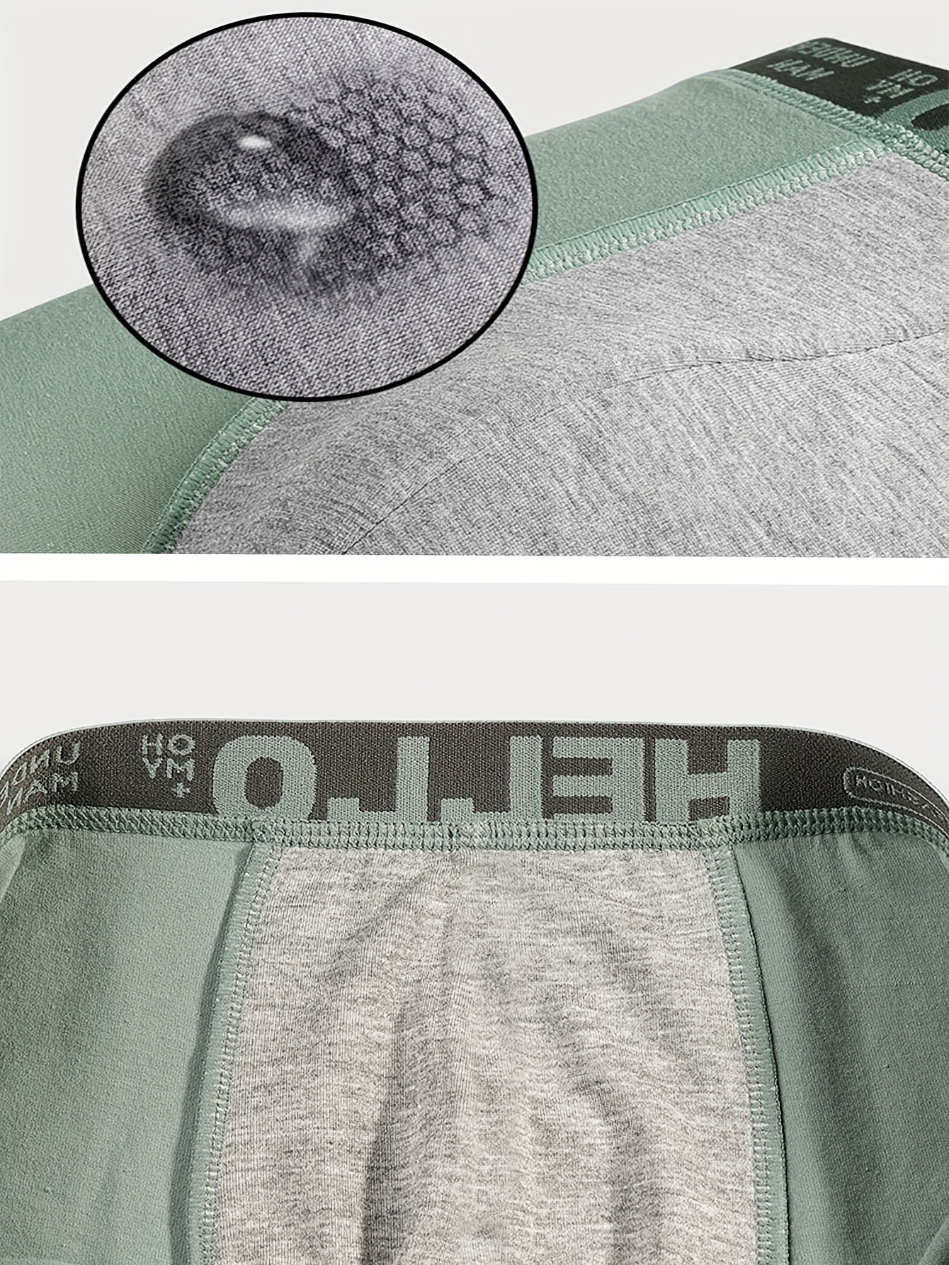 1/3/8/5/10pcs Men'S Breathable Boxer Briefs - Soft, Quick-Dry, Stretchy Underwear with Geometric Patterns, Comfort Fit for Casual Attire, Comfortable Underwear | Stylish Boxers | Breathable Fabric