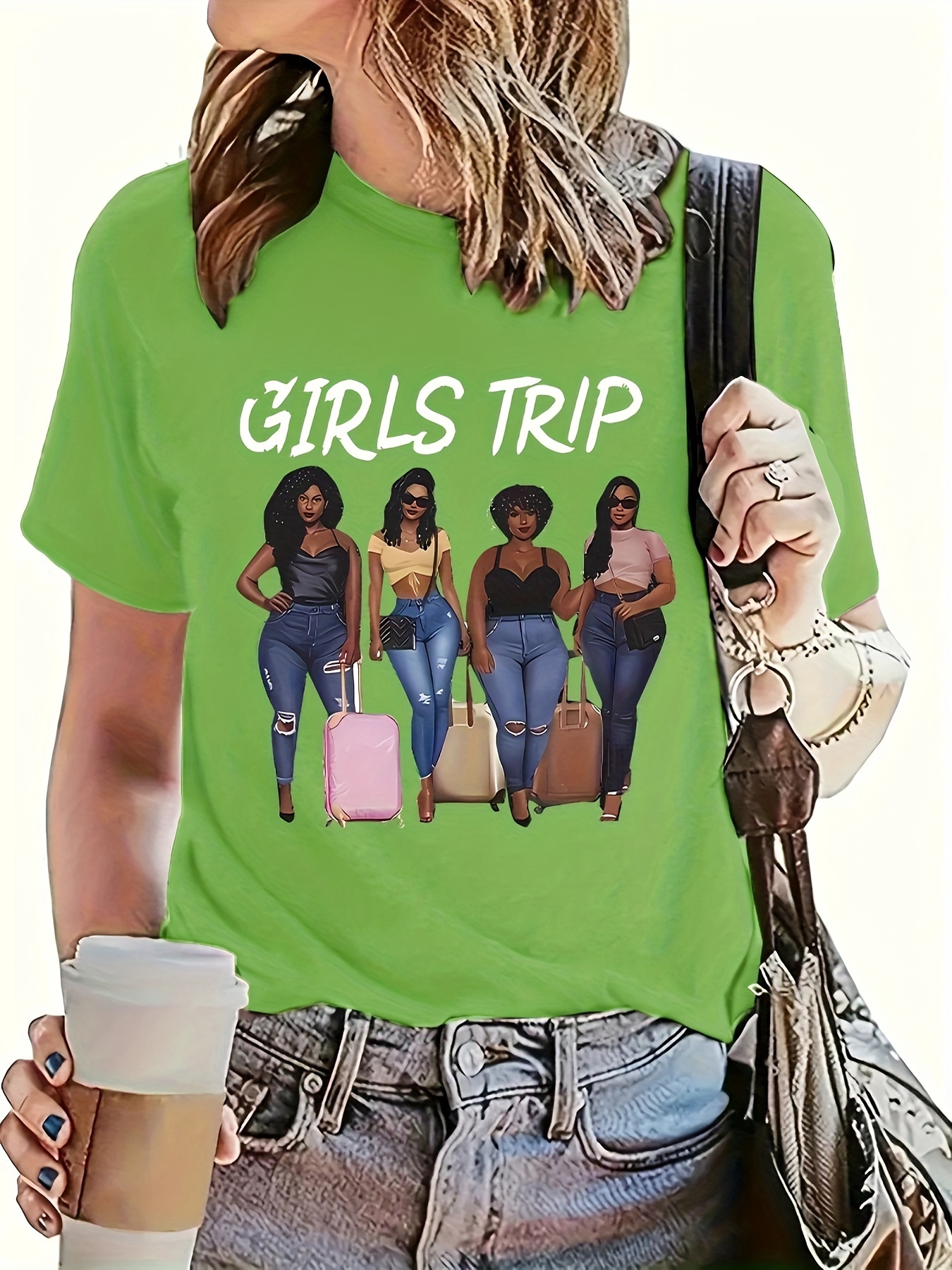 Just A Small Town Girl Mantra Shirt Women's Fashion