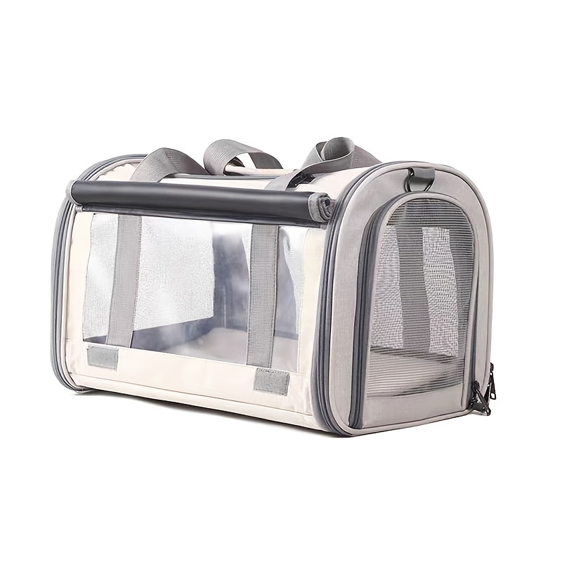 Pet Travel Carrier For Dog Cat Portable Secure Carrier Box - Temu