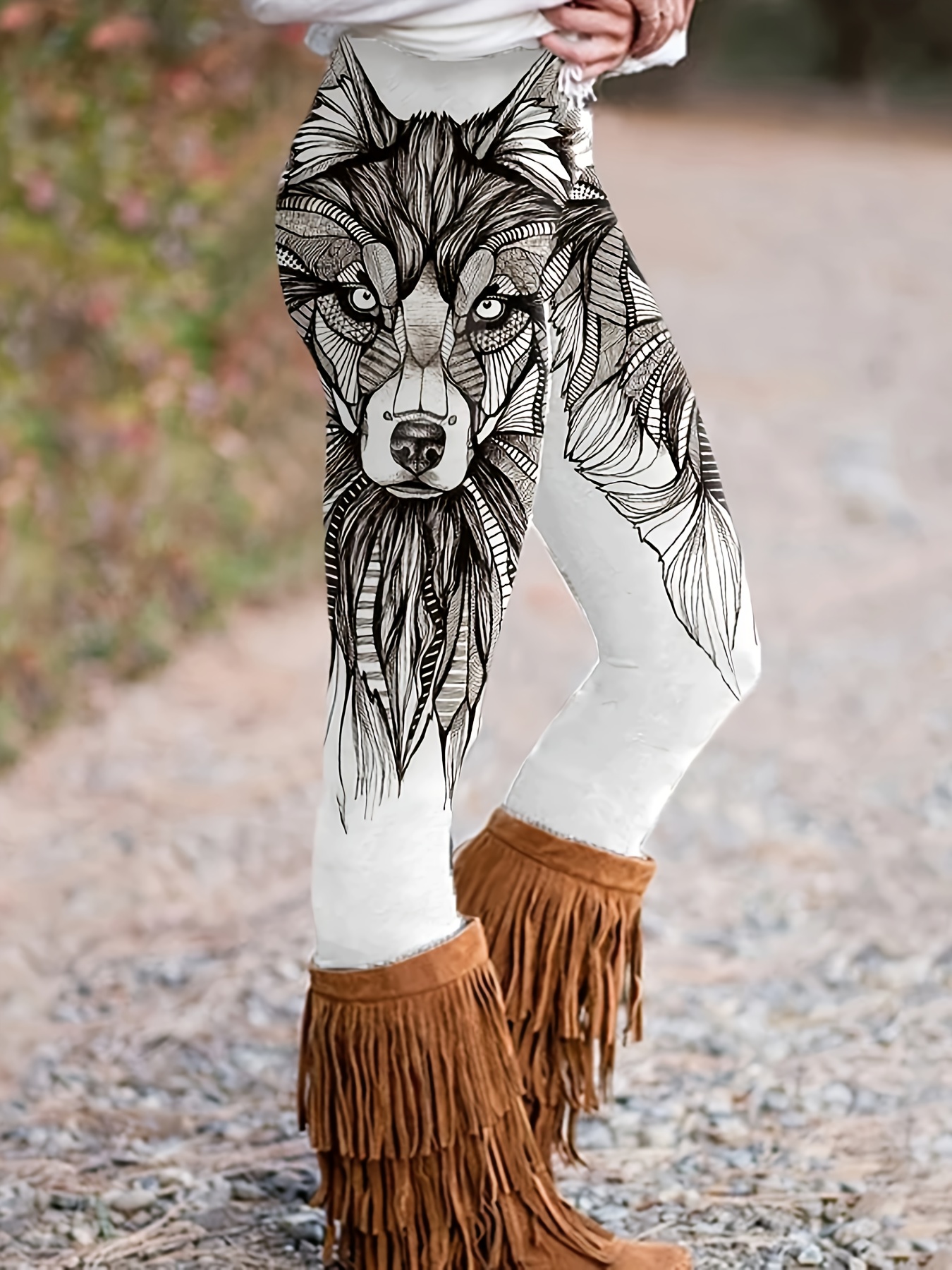 Wolf Pants - Temu