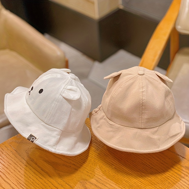 Baby Hat Spring And Autumn Thin Section Baby Fisherman Hat Pure Cotton Cute  Korean Version Of The Tide Spring And Summer Boys And Girls Sun Hat - Temu