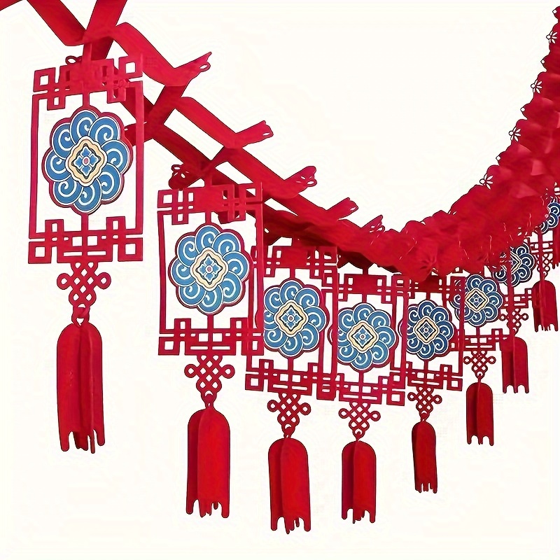 Chinese New Year Ceiling Decorations 2024 Chinese New Year Decor Party  Favors Party Supplies Lunar New Year Decorations for Shops, Restaurant,  Party