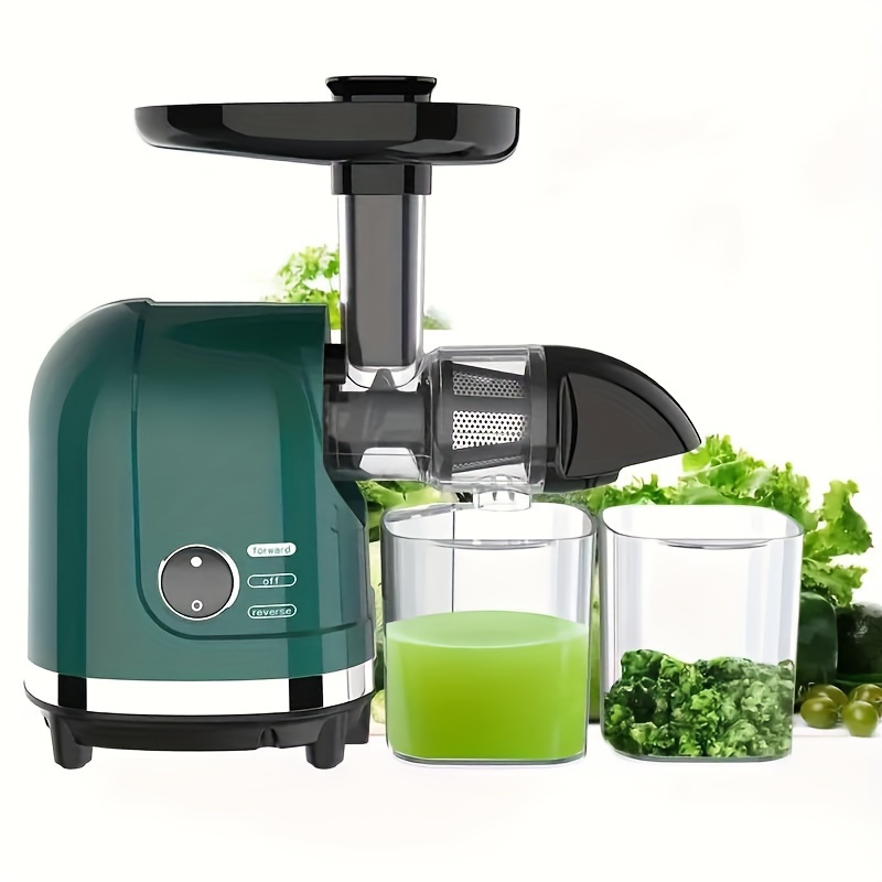 2023 Electric Fruit Vegetable Juicer Machine Mini Slow Juicer Screw Cold  Press Extractor Patented Filter-Free Modle-Portaable