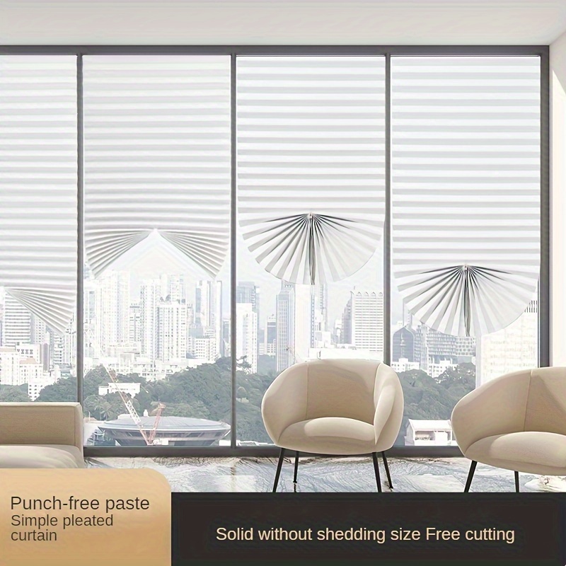 Kaufe Fenster-Plissee-Zebra-Jalousien und Jalousien,  Rollo-Verdunkelungsvorhang für Schlafzimmer, Wohnzimmer, Balkon