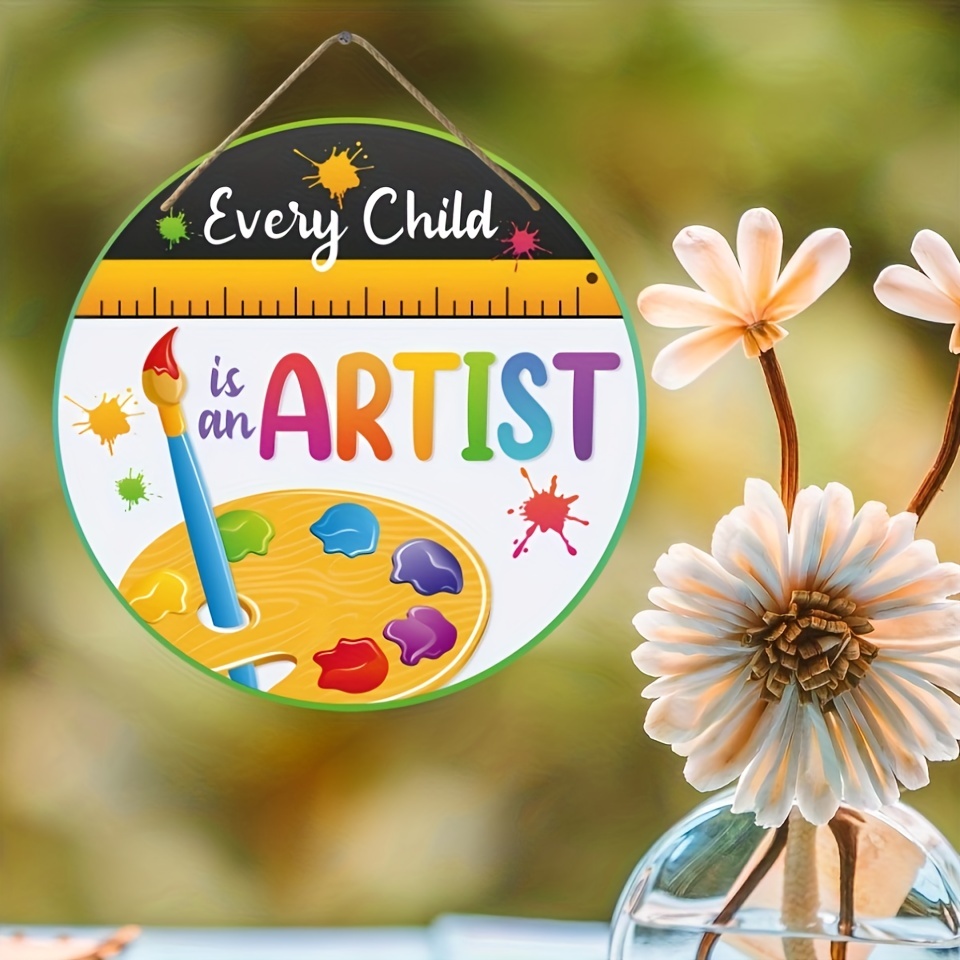 Baby Products Online Iarttop Every Child Is An Artist Wall, 48% OFF