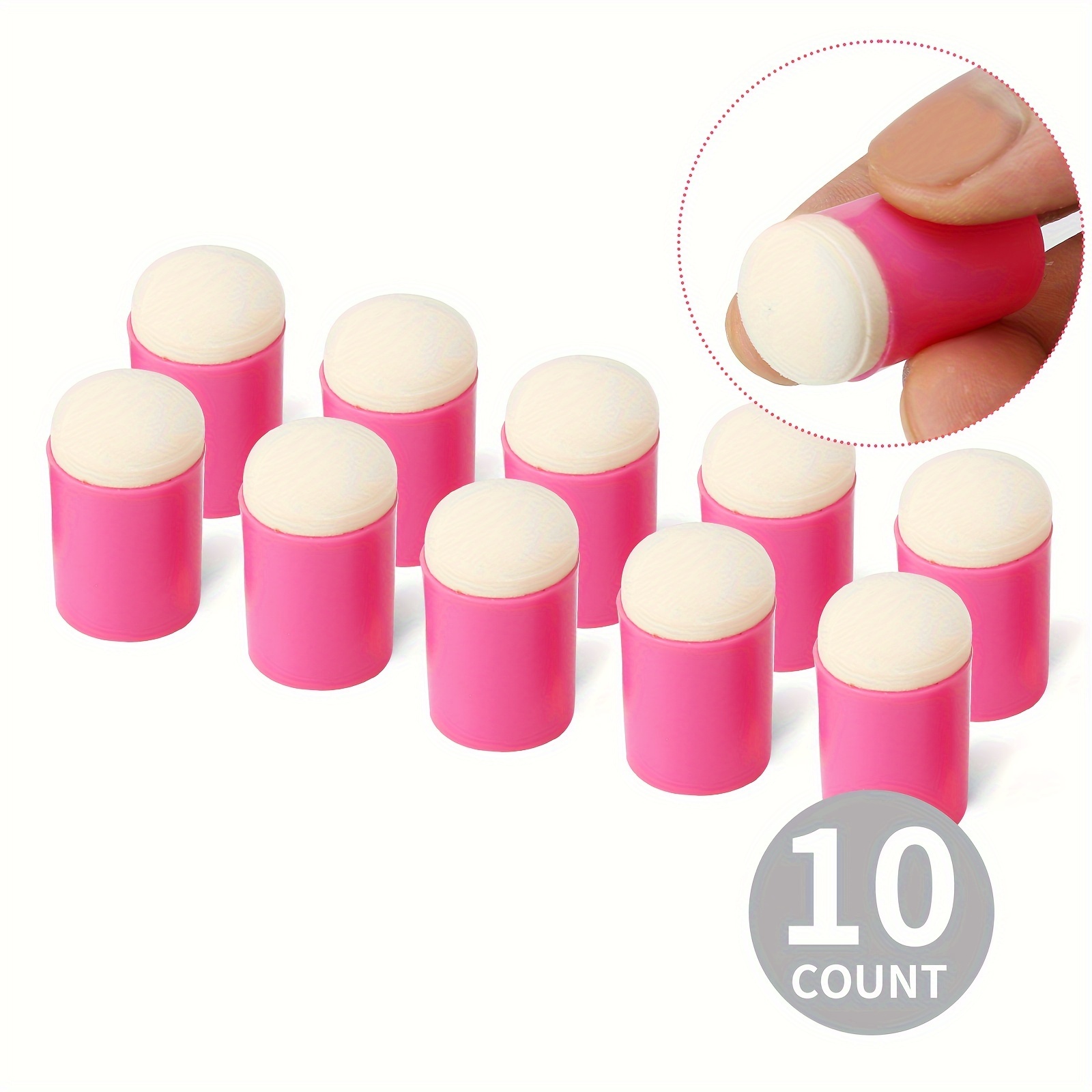 10 Pieces Finger Sponge , Finger Painting Sponge Craft Drawing Sponge For  Arts Craft Painting Sponges For Painting Sponge For Painting Art Ink Crafts