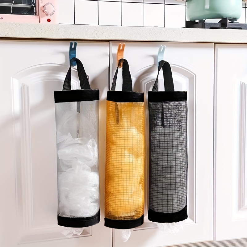 Kitchen Plastic Bag Dispenser Garbage Storage Bag Holder - Temu