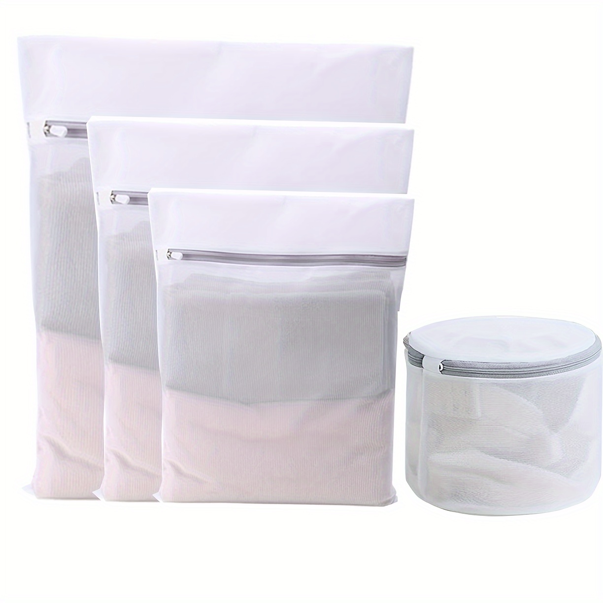 Mesh Laundry Bags for Delicates with Premium Zipper, Travel Storage  Organize Bag, Clothing Washing Bags for Laundry, Blouse, Bra