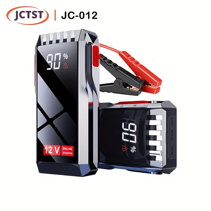 26800mah Jctst 5500a Super Capacity Car Jump Starter - Portable Automotive  Power Bank & 12v Battery Charge Booster - Temu Luxembourg