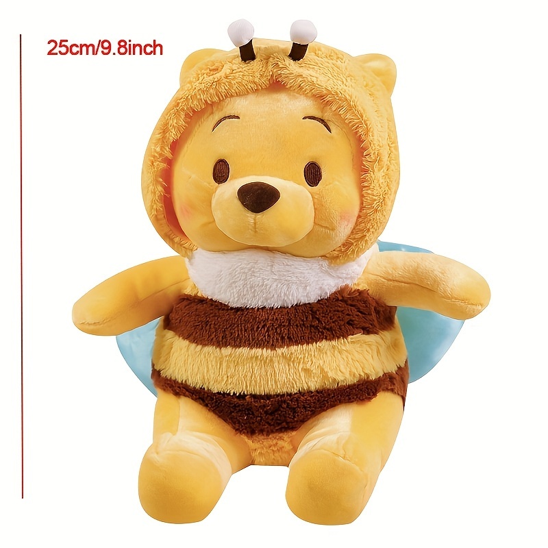 9.8/25cm Bee Plush, Bee Stuffed Animal Bee Plushie Stuff Cute