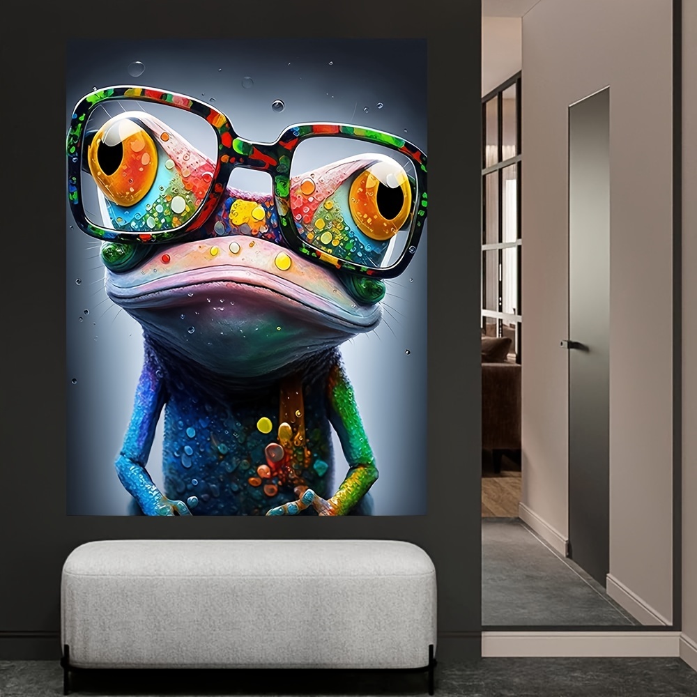 5d Diy Frog Diamond Painting Painting Suite Adultos Niños - Temu