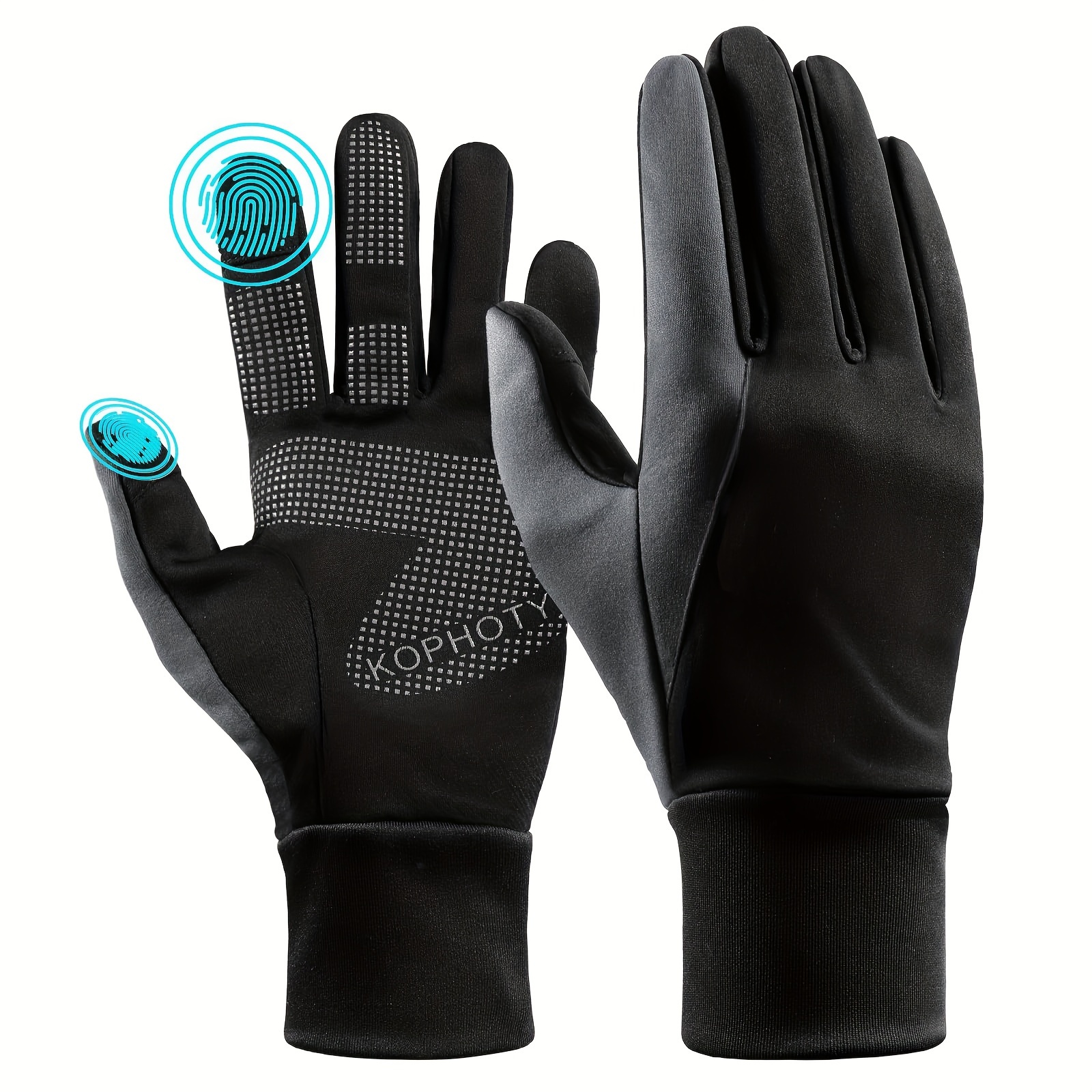 Men's Winter Gloves Warm Windproof Waterproof Warm Touch - Temu