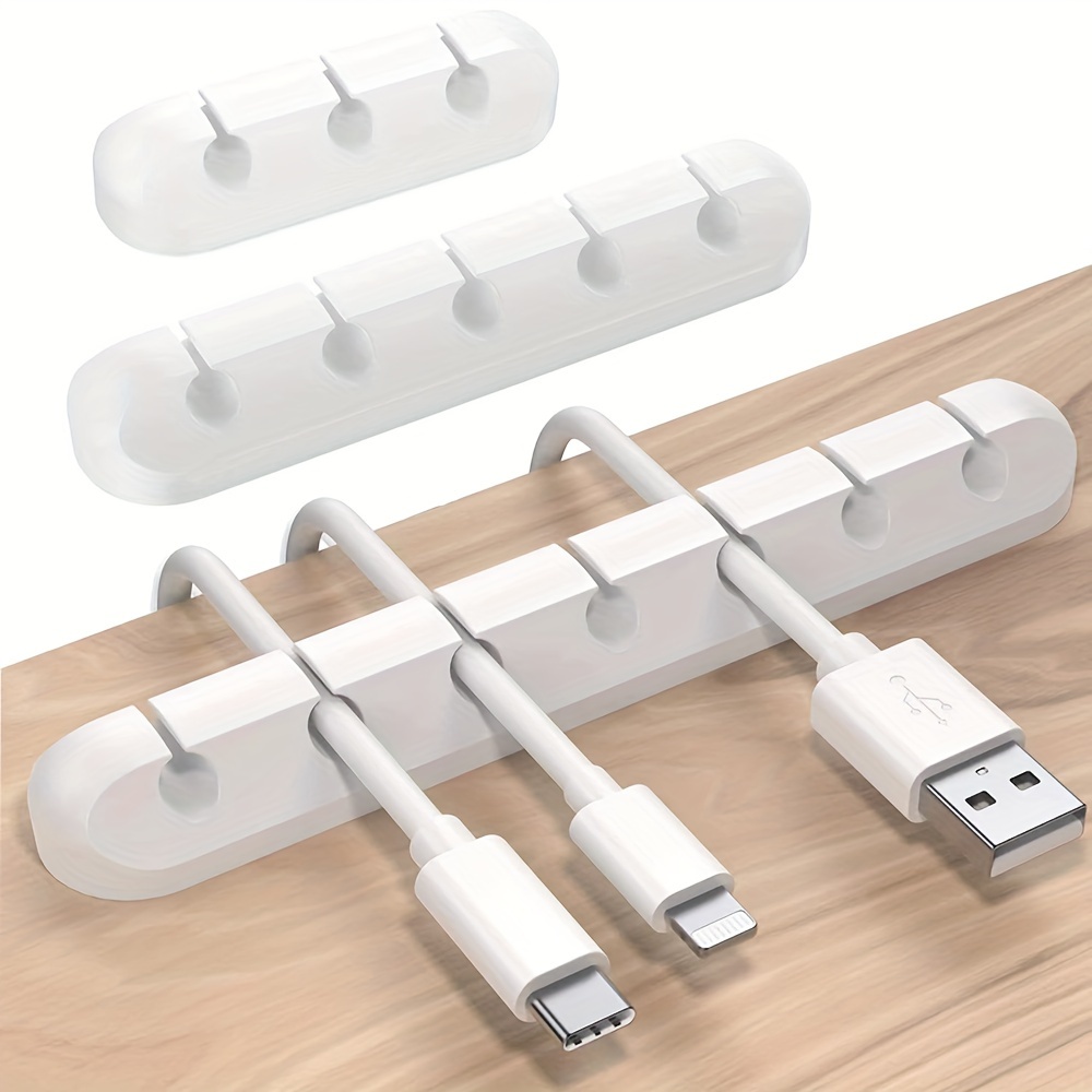 Convient pour enrouleur de câble USB Flexible organisateur de câbles de  données support de fil souris clavier protection de câbles d'écouteurs