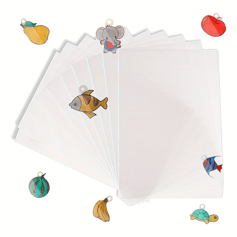 Shrink Plastic Sheet Shrink Art Paper Heat Shrink - Temu