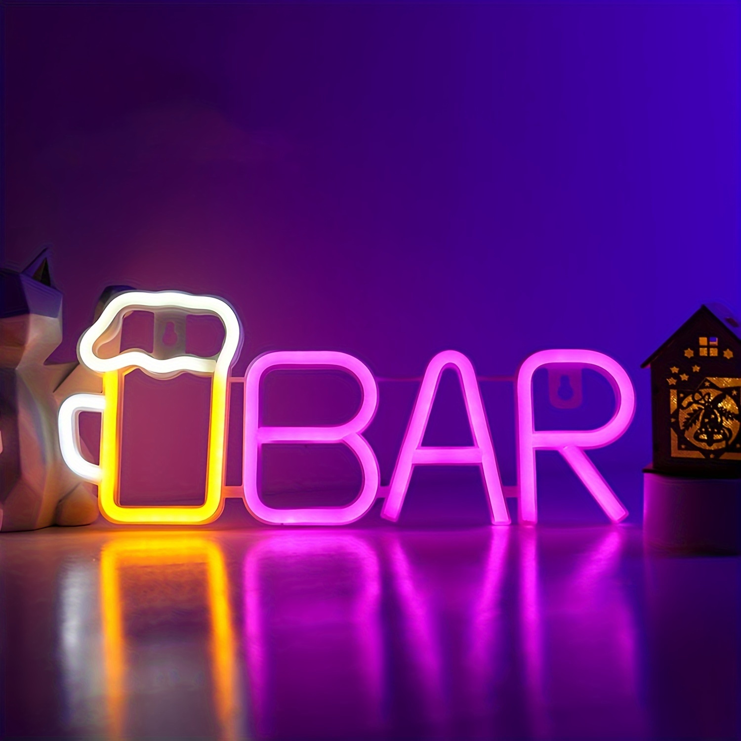 Cocktails Cup LED Neon Sign Art Wall Lights for Bar Club Bedroom Windows Glass Hotel Pub Cafe Wedding Birthday Party Gifts