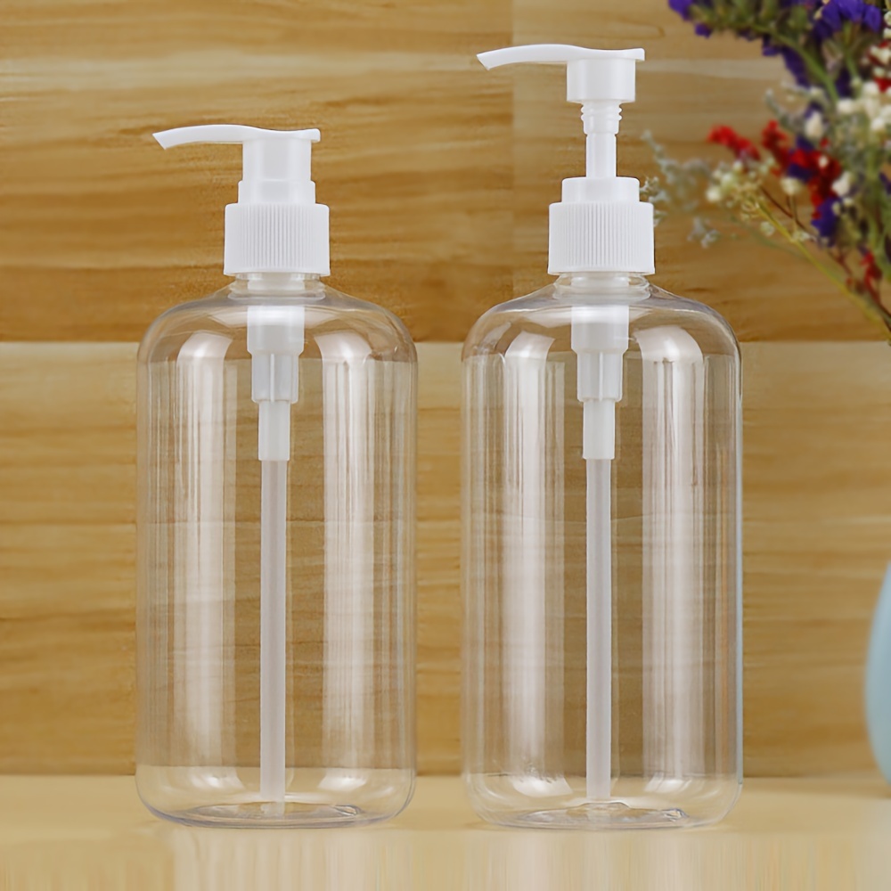 

1pc 100/200ml Hand Sanitizer Dispenser Bottle, Household Clear Soap Dispenser, Cosmetic Lotion Bottle Container, Bathroom Shower Gel Bottle