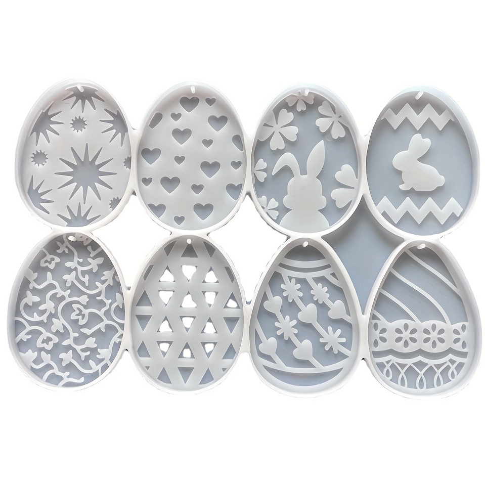  OKUMEYR Silicone Mold Bunny Mold Ice Cream Molds Cookies Mold  Diy Mold Practical Mold Bunny Stencil Cakesicles Mold Easter Egg Silicone  Mould Rabbit Mold Oven Baking Tools Baking Mold Eggs: Home