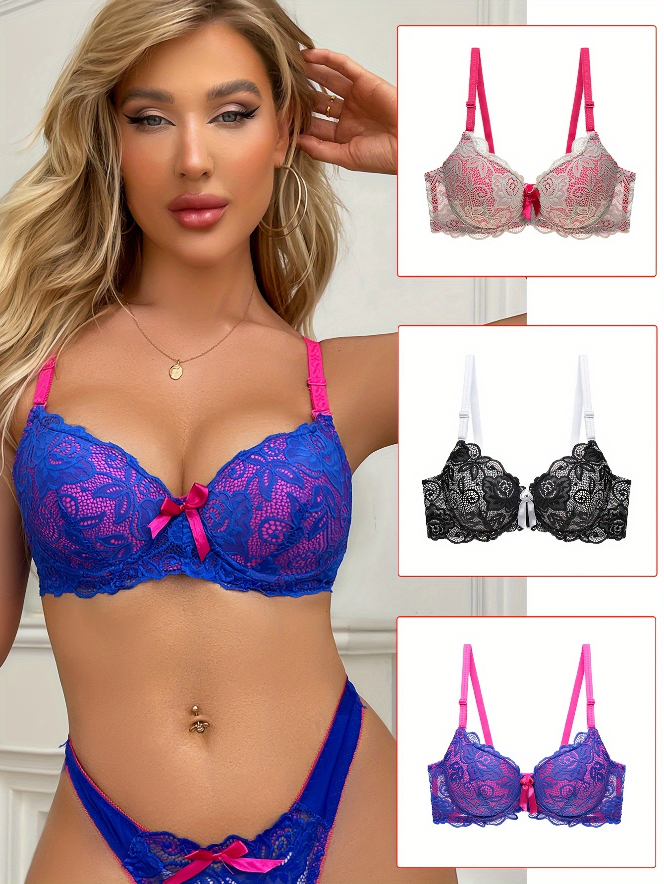Lace Push-Up Bra - Intimate Collection