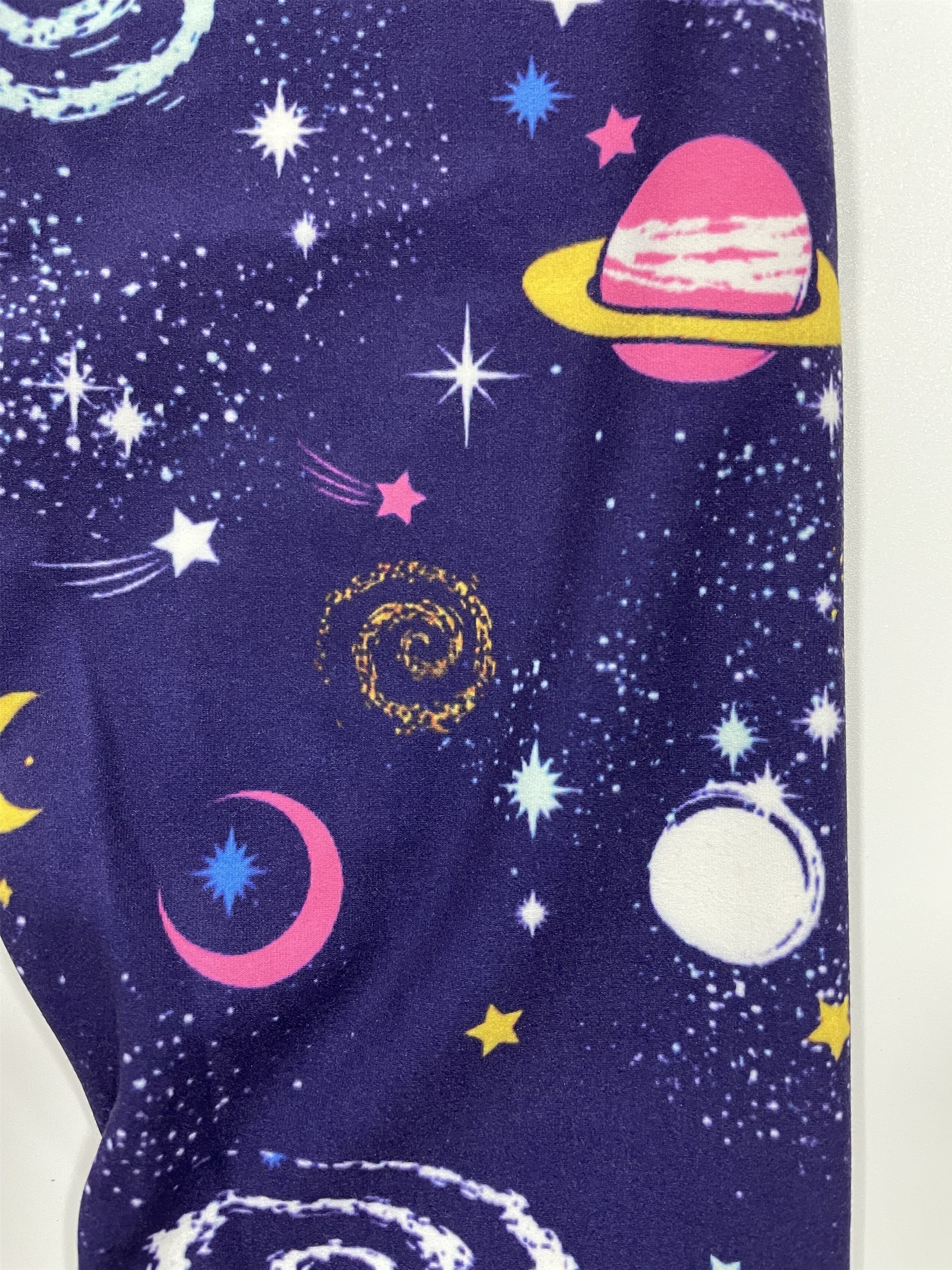  Galaxy Star Space Girls Leggings Printed Pants Clothes