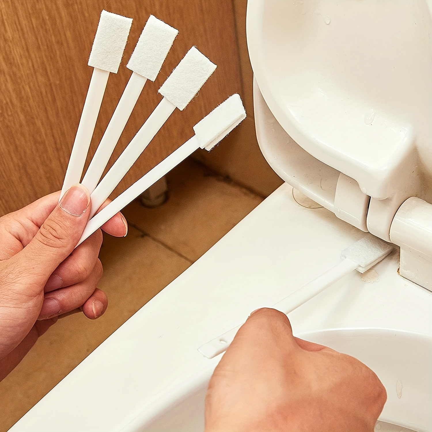 3pcs Small Disposable Crevice Cleaning Brushes For Toilet - Temu