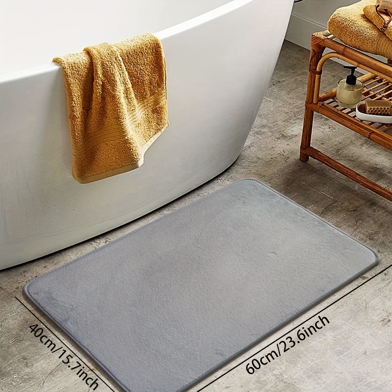 23.6*15.7 Super Absorbent Bathroom Carpet Non-slip Floor Mat Quick Drying  Pad
