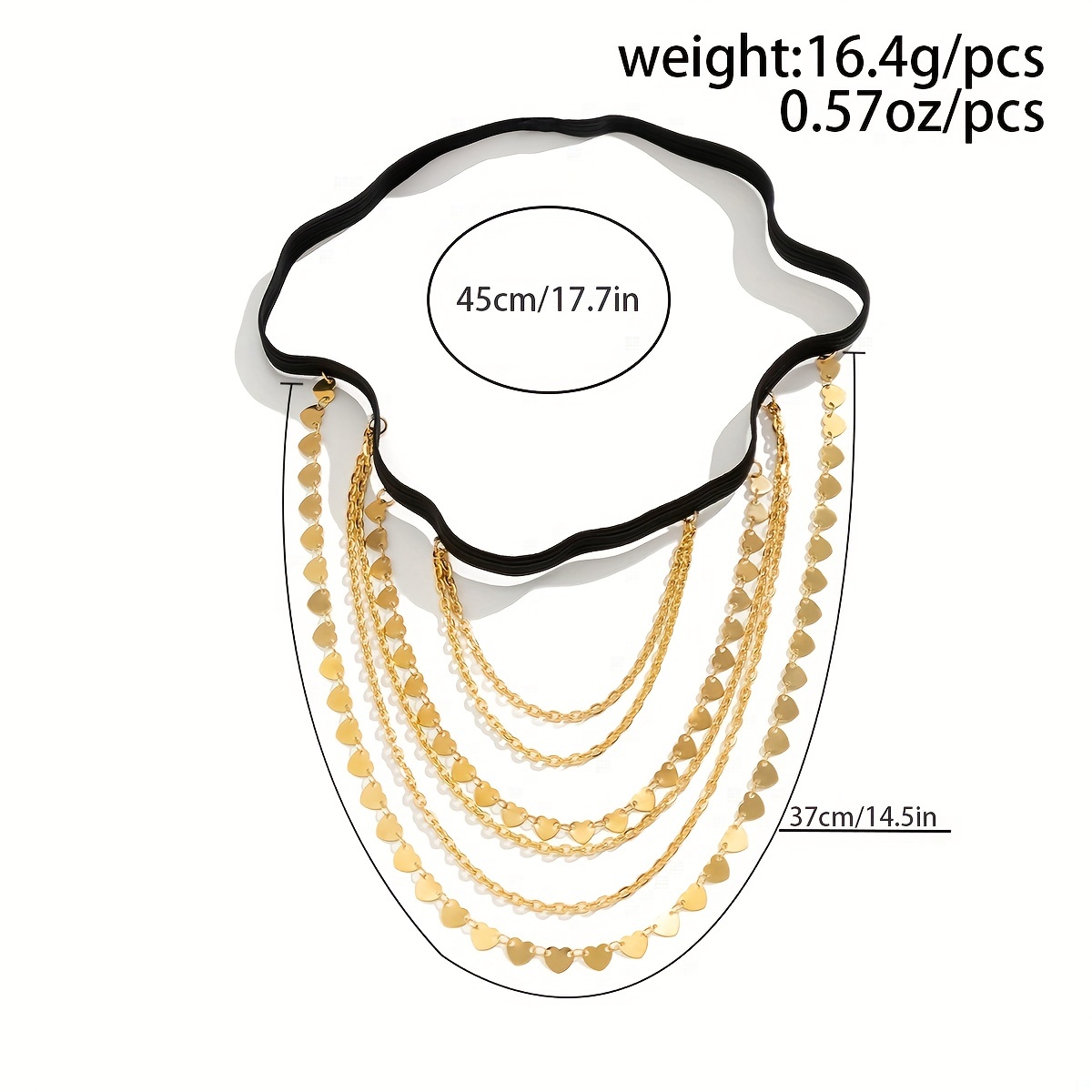 Sexy Leg Chain with Tassel Elastic Body Accessory