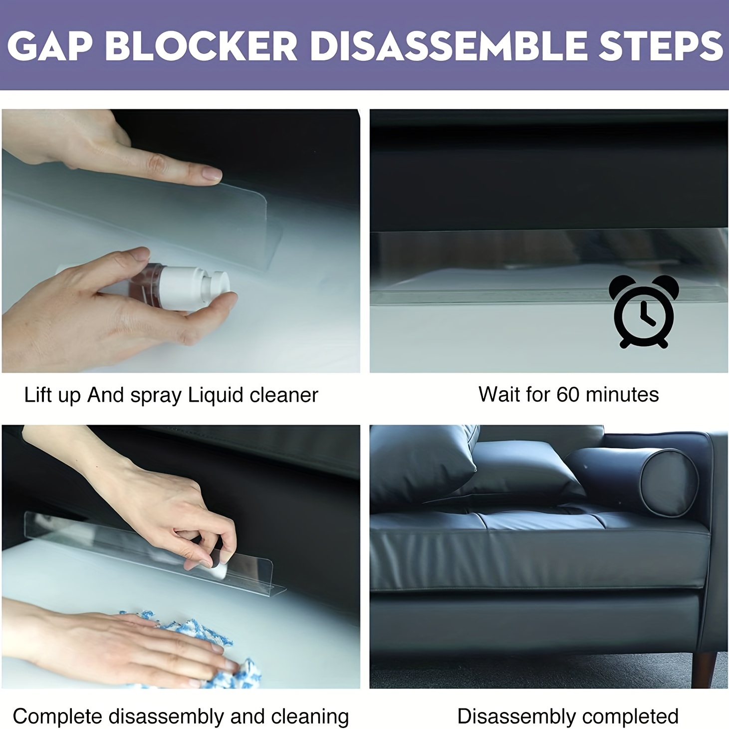 Under Sofa Toy Blocker adjustable Bumper Sectional - Temu