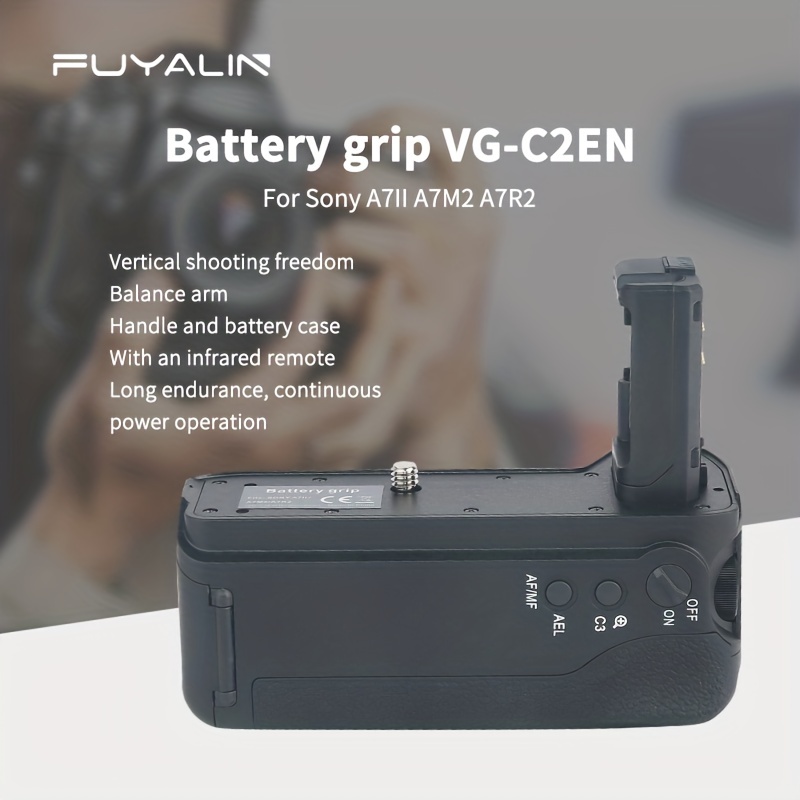 Vg C2em Vertical Battery Grip Holder Battery Pack Grip For A7ii