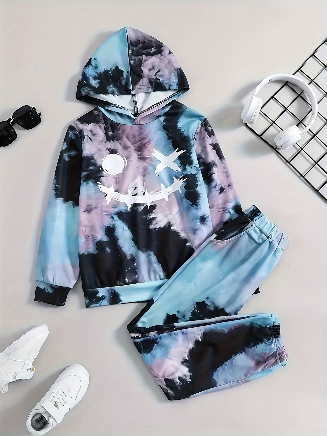 Tie dye hoodie online and pants