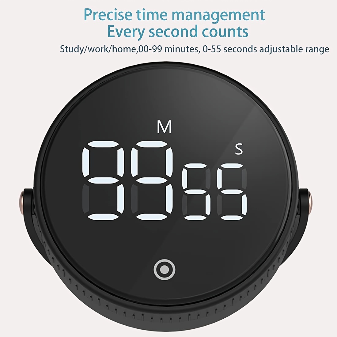 Timer, Kitchen Timer, Digital Timer Classroom for Kids, Large LED Magnetic  Countdown Time , Precise Timing for Cooking, Work, Study and Fitness