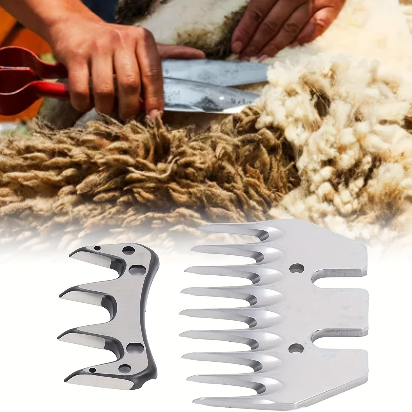 9/13 Teeth Sheep Shears Replacement Blades Professional - Temu