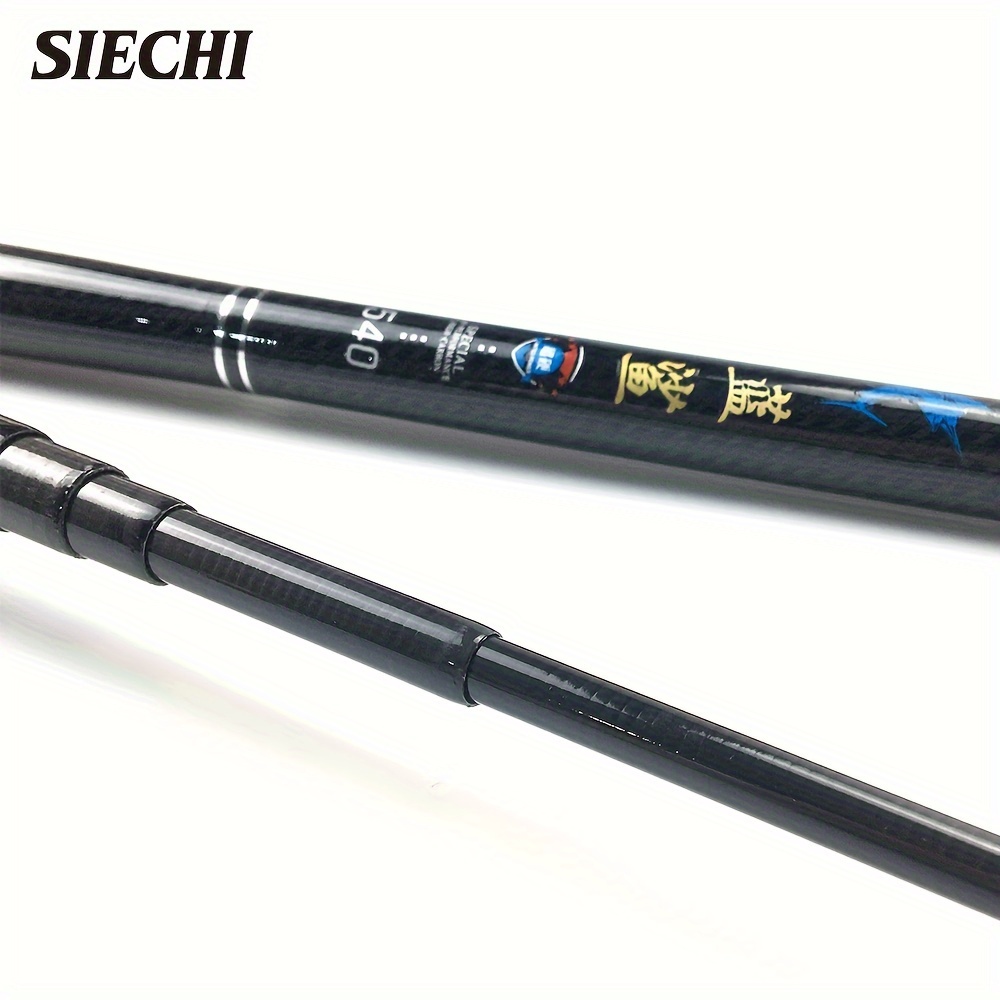 Carbon Fiber Fishing Rod Portable Superhard Telescopic Fishing